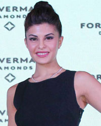 Jacqueline Fernandez at Jacqueline Displays Forevermark Jewellery