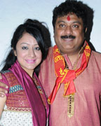 Kapil Mehra with Madhuri Pandey