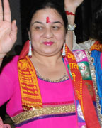 Vipul roy with his family at Kapil Mehra's Mata Ki Chowki