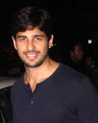 Sidharth Malhotra at Kapoor and Sons Team at PVR Cinemas