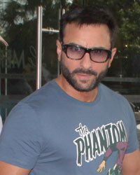 Saif Ali Khan at Katrina and Saif Promote Phantom