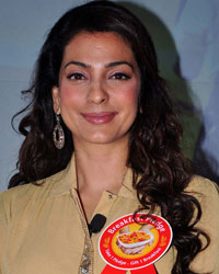 Juhi Chawla at Kellogg Breakfast Pledge Launch