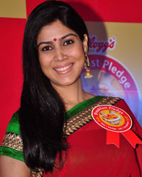 Sakshi Tanwar at Kellogg Breakfast Pledge Launch