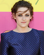 Actress Kristen Stewart arrives at the 2013 Kids Choice Awards in Los Angeles, California