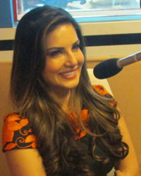 Sunny Leone at Kuch Kuch Locha Hai Promotion at Radio Mirchi