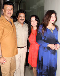 Anu Malik, Udit Narayan, Madhurima Nigam and Alka Yagnik