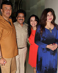 Anu Malik, Udit Narayan, Madhurima Nigam and Alka Yagnik