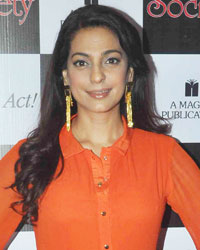 Juhi Chawla at Launch of Latest Issue of Society Magazine