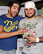 Ayushmann Khurrana at Launch of The Bartender Album