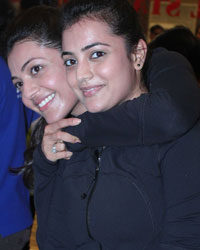 Kajal Agarwal and Nisha Agarwal Kajal Agarwal and Nisha Agarwal