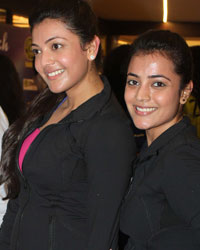 Kajal Agarwal and Nisha Agarwal