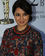 Tisca Chopra at Lincoln Special Screening