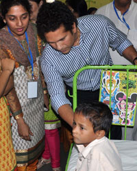 Sachin Tendulkar at Little Hearts Marathon Announcement