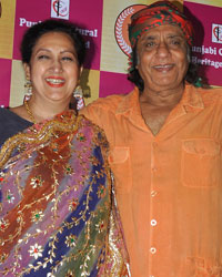 Actor Ranjit with his wife Actor Ranjit with his wife