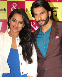 Sonakshi Sinha and Ranveer Singh Sonakshi Sinha and Ranveer Singh