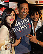 Teejay Sidhu, Vindu Dara Singh and Karanvir Bohra Teejay Sidhu, Vindu Dara Singh and Karanvir Bohra