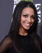 Jamie Foxx and his daughter Corrine Bishop arrive at the 2013 MTV Movie Awards in Culver City, California