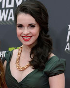 Actresses Laura and Vanessa Marano arrive at the 2013 MTV Movie Awards in Culver City, California