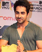 Ayushmann Khurrana at MTV Video Music Awards 2013