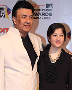 Anu Malik with daughter Anmol Malik