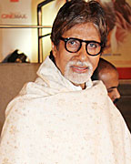 Amitabh Bachchan at Mai Movie Premiere
