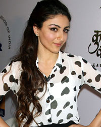 Soha Ali Khan at Main Kuch Bhi Kar Sakti Hoon Promotion