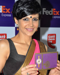 Mandira Bedi at Mandira Launches FedEx Rakhi Offer