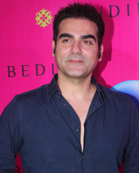 Arbaaz Khan at Mandira Launches her new Sari Store