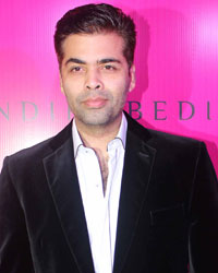 Karan Johar at Mandira Launches her new Sari Store