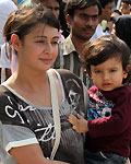 Preeti Jhangiani at Matru Ki Bijlee Ka Mandola Promotion