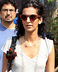 Poorna Jagannathan at Matru Ki Bijlee Ka Mandola Promotion