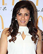 Raveena Tandon at Mcdonalds National Campaign