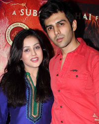 Kartik Tiwari and Mishti