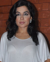 Meera at Meera Promotes Bhadaas