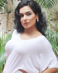 Meera at Meera Promotes Bhadaas