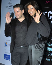 Sushmita Sen and  Ehud Segev