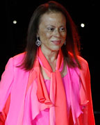 Muhammed Ali is escorted on stage by his wife Lonnie Ali (R) and a personal assistant during The Muhammad Ali Celebrity Fight Night Awards XIX in Phoenix, Arizona