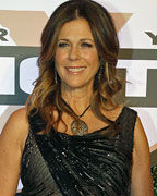 Actress Rita Wilson arrives on the red carpet at the Muhammad Ali Celebrity Fight Night Awards XIX in Phoenix, Arizona