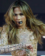 Jennifer Lopez performs at the Muhammad Ali Celebrity Fight Night Awards XIX in Phoenix, Arizona