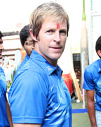 Jonty Rhodes at Mumbai Indians Lounge Launch