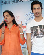 Shaina NC and Varun Dhawan