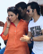 Shaina NC and Varun Dhawan