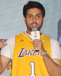 Abhishek Bachchan at NBA Store Launch