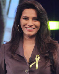 Diana Hayden at NDTV Cancerthon