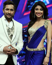 Terence Lewis, Shilpa Shetty and Sajid Khan