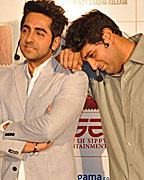 Ayushmann Khurrana and Kunaal Roy Kapur Ayushmann Khurrana and Kunaal Roy Kapur