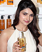 Prachi Desai at Neutrogena Launches Digital Video