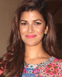 Nimrat Kaur at Nimrat and Akshay Promote Airlift