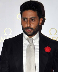 Abhishek Bachchan at Omega Constellation Pluma Collection Press Meet