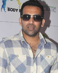 Zaheer Khan at Opening of Yasmin Karachiwala Gym